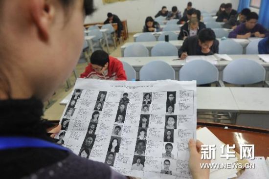 4��24�գ��ڹ���ѧԺ�����ڣ��࿼��ʦ�ں˶Կ�����Ϣ���»������ ŷ������