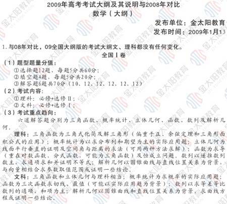 2009��߿���ѧ��ټ�08��Աȷ���(��ٰ�)